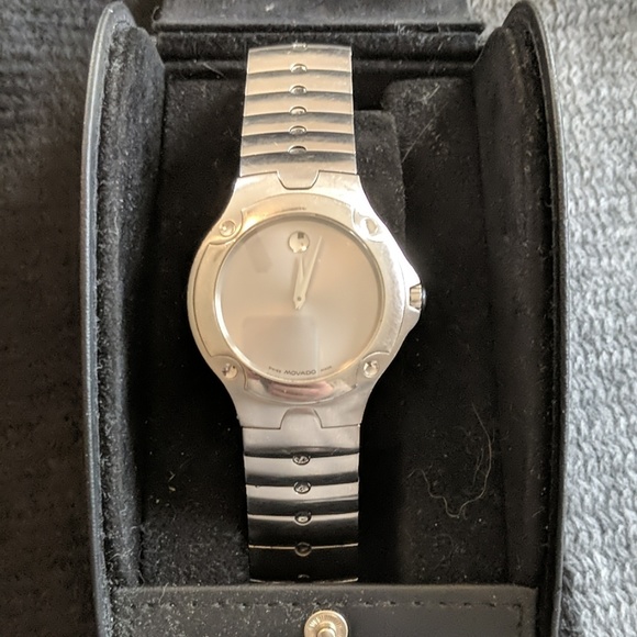 Movado Collection Men's Stainless Steel Watch - Picture 3 of 6